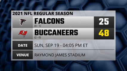 Falcons @ Buccaneers Game Recap for SUN, SEP 19 - 04:05 PM ET