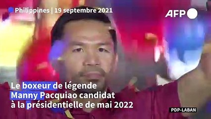 Philippines: le boxeur de légende Manny Pacquiao candidat à la présidentielle