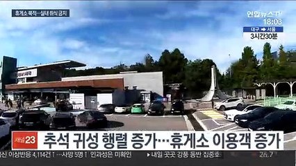 "오랜만에 고향 가요"…북적인 휴게소
