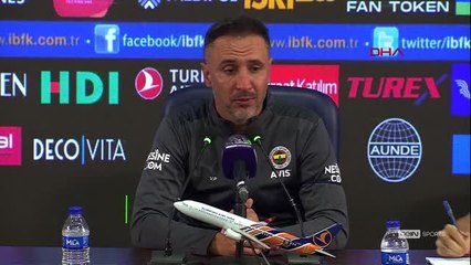SPOR Medipol Başakşehir - Fenerbahçe maçının ardından