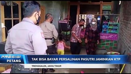 Kapolres Trenggalek Bantu Warga yang Tak Mampu Bayar Biaya Persalinan