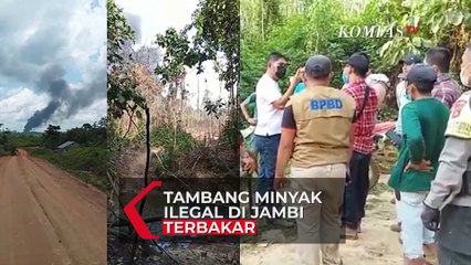 Tambang Ilegal di Jambi Terbakar, Satu Oknum Polisi Jadi Pelaku