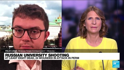 Shooting at Russian university leaves 8 dead, 24 hurt