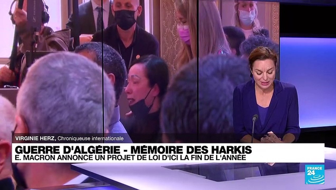 Harkis : Macron "demande pardon" et annonce une loi "de réparation"