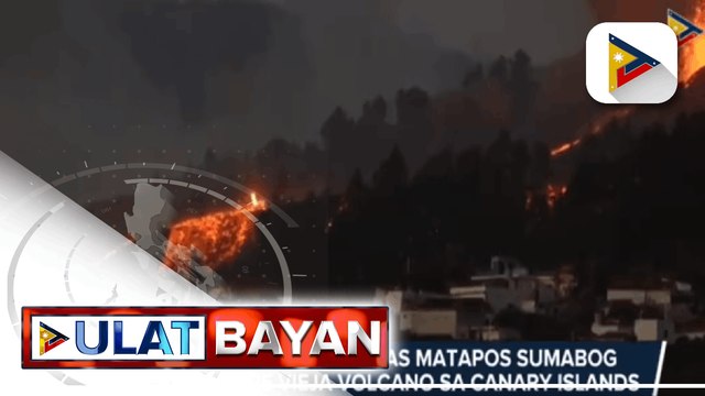 ULAT ABROAD: 5-K residente, inilikas matapos sumabog ng Cumbre Vieja volcano sa Canary Islands; Lalaki, tumawid sa 600 metrong lubid mula sa Eiffel tower sa Paris, France; Ilang mga nagwagi sa Emmy Awards 2021, kilalanin