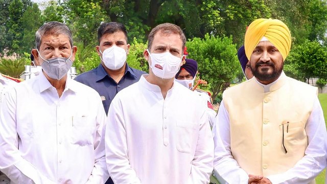 Channi sworn-in as CM, Punjab Congress rift continues