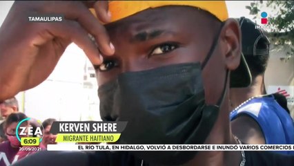 Nuevo grupo de migrantes haitianos llega a Tamaulipas