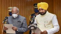 Punjab Governor administered oath to CM Charanjit Singh