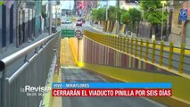 Cerrarán por 6 días al tránsito vehicular del viaducto Pinilla de la zona de Miraflores de La Paz