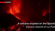 Unbelievable Footage of Volcano Eruption in Spain’s Canary Islands