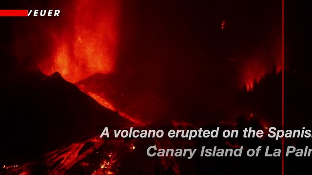 Unbelievable Footage of Volcano Eruption in Spain’s Canary Islands