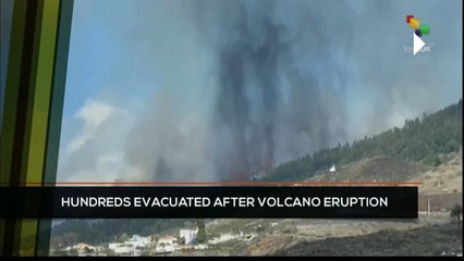 FTS 8:30 20-09: Hundreds evacuated after volcano eruption