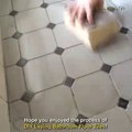 how to make laying bathroom floor tile