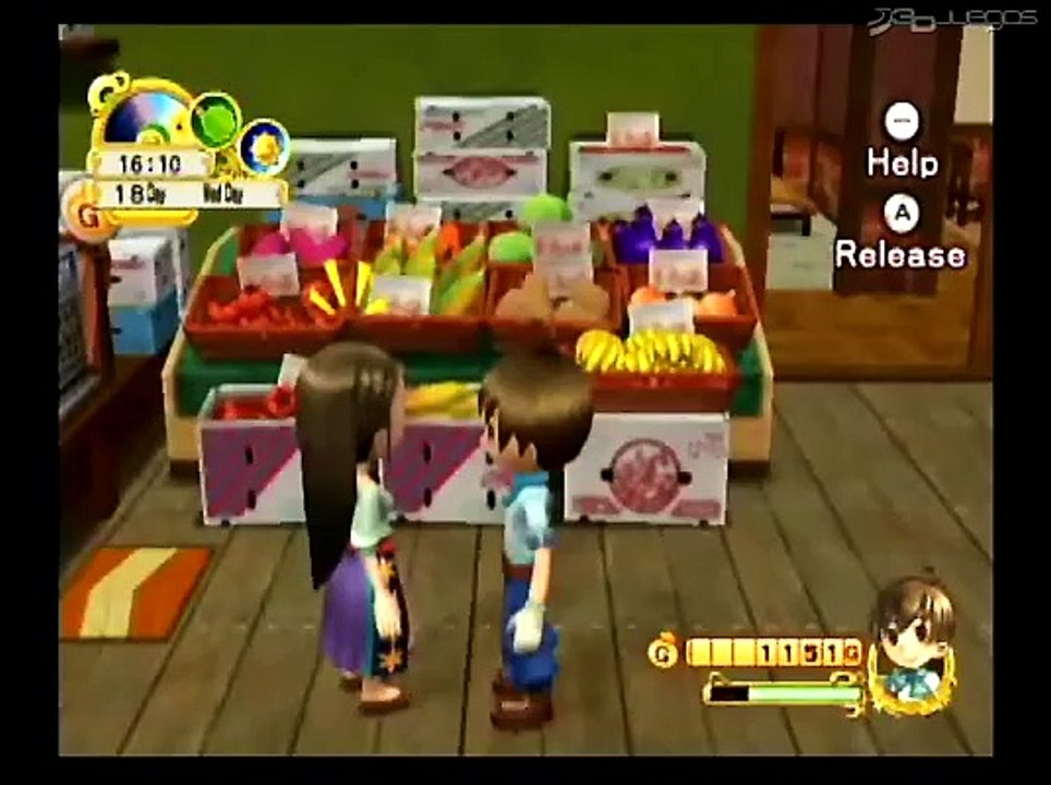 Harvest Moon Tree of Tranquility: Vídeo del juego 1