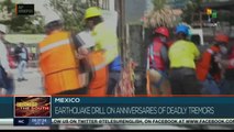 Mexican president remembers earthquake victims