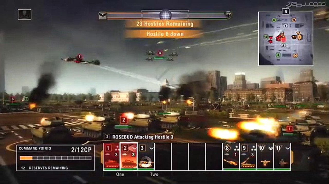 Tom Clancy's EndWar: Demostración 1