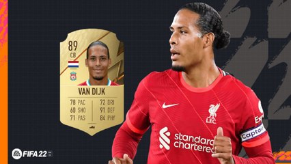 FIFA 22 - Les notes de Liverpool sur FUT avec 4 joueurs à 89 !