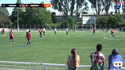 U15 Grand Est Orange RC Epernay - Haguenau 2-0, le résumé