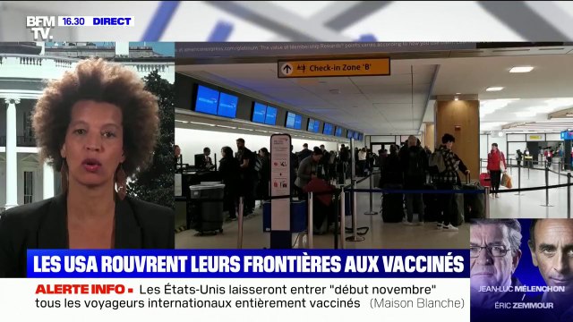 Les États-Unis laisseront entrer début novembre tous les voyageurs internationaux entièrement vaccinés