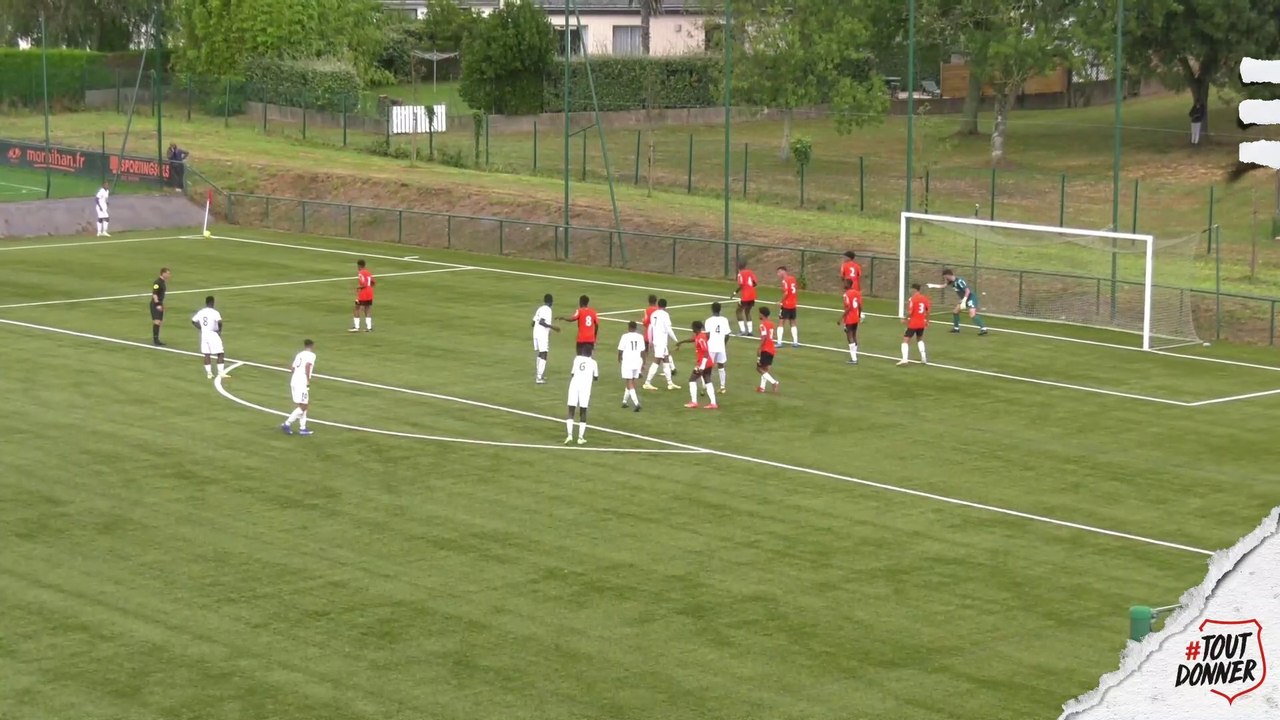 U17. Le but de Jonathan Do Marcolino face à Lorient (1-1)