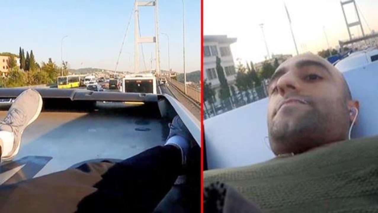 Metrobüs üstünde kıta geçen YouTuber serbest bırakıldı: Dersimi aldım, bir daha yapmayacağım