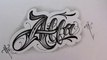  Dibujando lettering ALFA Tattoo LETTERING Fancy Chicano lettering ✔ TATUANDO TATUAJES LETRAS