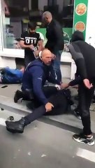 Une racaille met KO deux policiers à Molenbeek