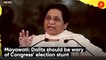 BSP President Mayawati: Dalits should be wary of Congress’ election stunt