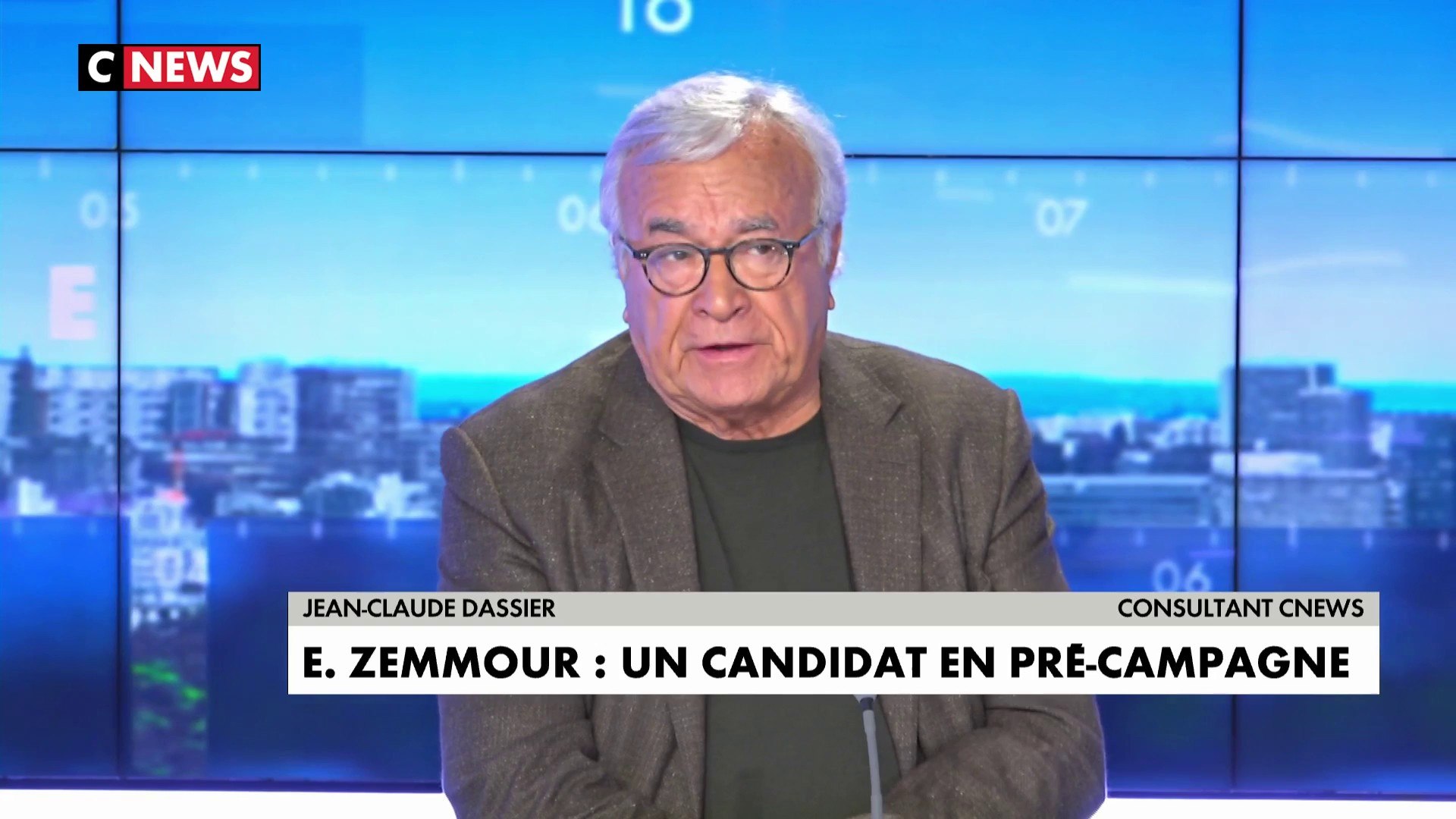Jean-Claude Dassier : «On n'a jamais autant entendu et vu Éric Zemmour,  depuis que le CSA a décidé de le comptabiliser» - Vidéo Dailymotion