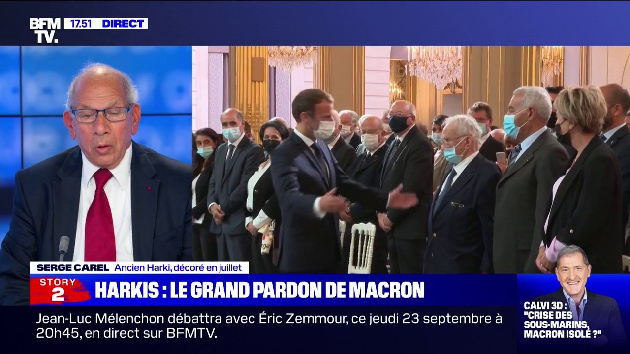Pour Serge Carel, "le président Macron a compris le problème des Harkis"