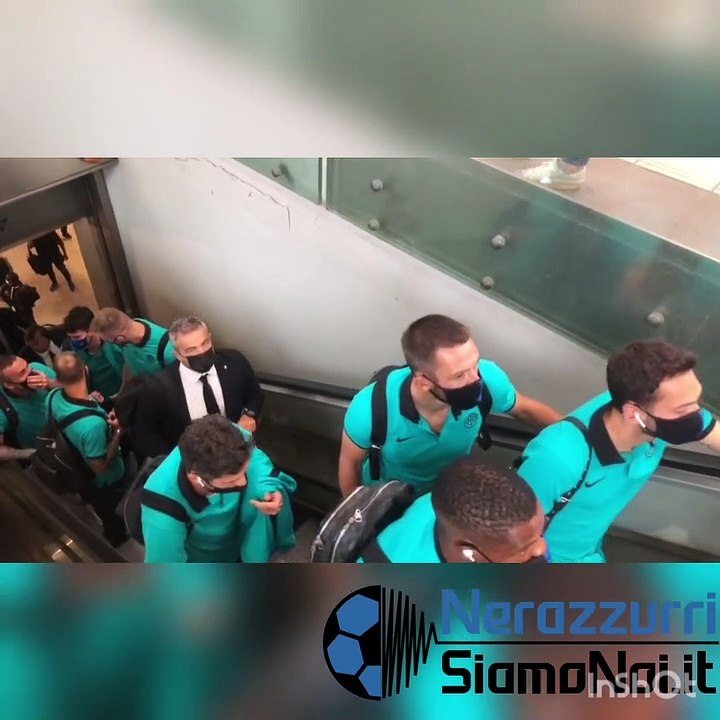 L'Inter in stazione