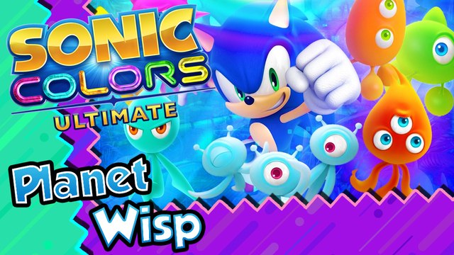 Sonic Colors Ultimate Walkthrough Part 4 (PS4) Planet Wisp + 100% Red Rings