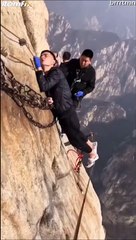 Non, non je n'ai pas le vertige...