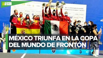 México cierra con dos medallas la VII Copa del Mundo de Frontón 30 metros