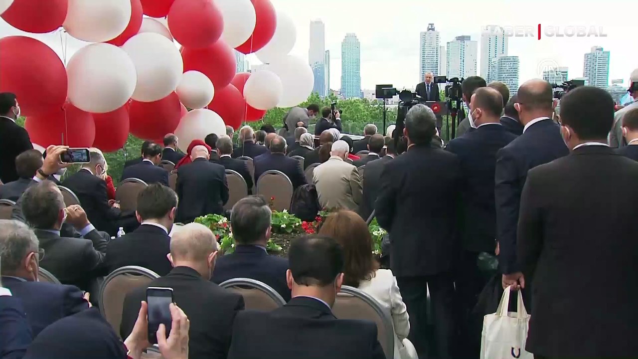 SON DAKİKA Cumhurbaşkanı Erdoğan New York'ta Türkevi açılışında konuştu