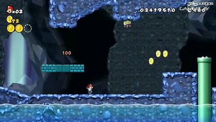 New Super Mario Bros: Gameplay: Travesía subterránea