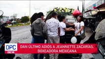 Dan último adiós a la boxeadora mexicana Jeannette Zacarías