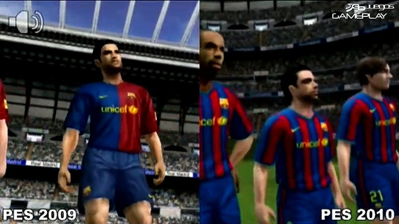 Comparativa PES 2009-2010