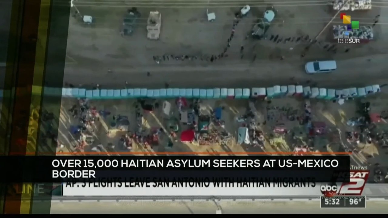 FTS 12:30 20-09: Over 15,000 Haitian asylum seekers at US-Mexico border