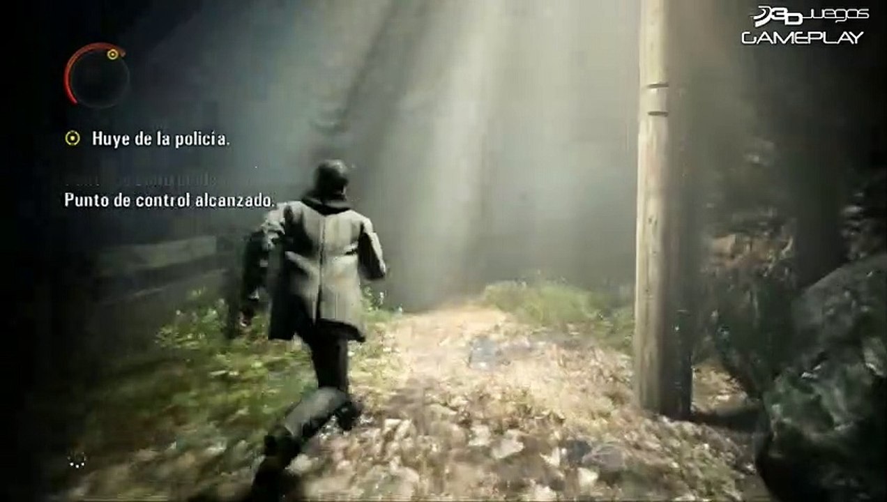 Alan Wake: Gameplay 05: La Huída