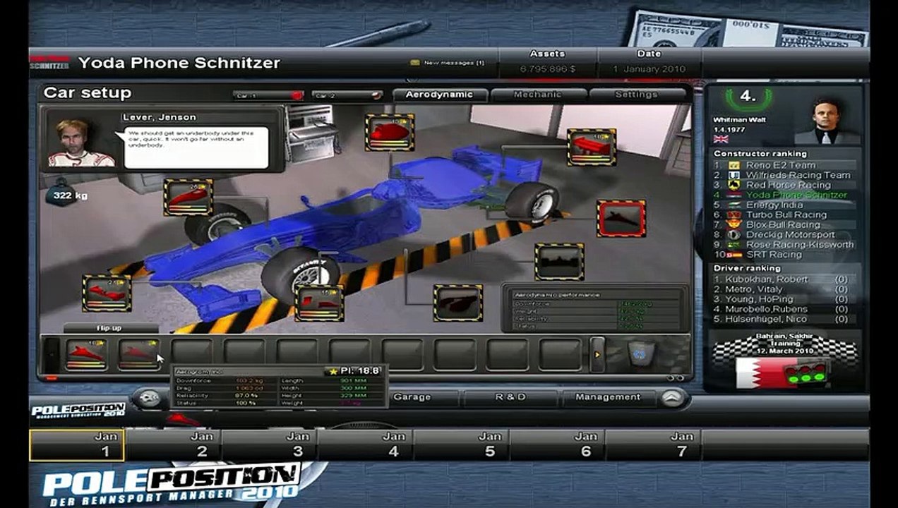 Pole Position 2010: The Setup