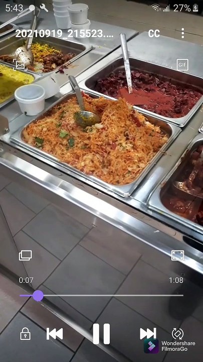 DATTAFOOD RESTAURANT HAD THIS MUCH FOOD AT 10.30PM ON 19th SEP 2021 WHICH IS 30 MINUTES BEFORE CLOSING