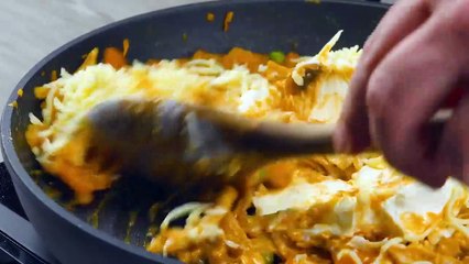 Prepare your dinner and dessert at the same time in the same mold - an unbeatable idea!  Prepara tu cena y postre al mismo tiempo en el mismo molde. ¡Una idea insuperable!