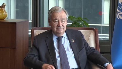 Cumhurbaşkanı Erdoğan, BM Genel Sekreteri Guterres ile bir araya geldi