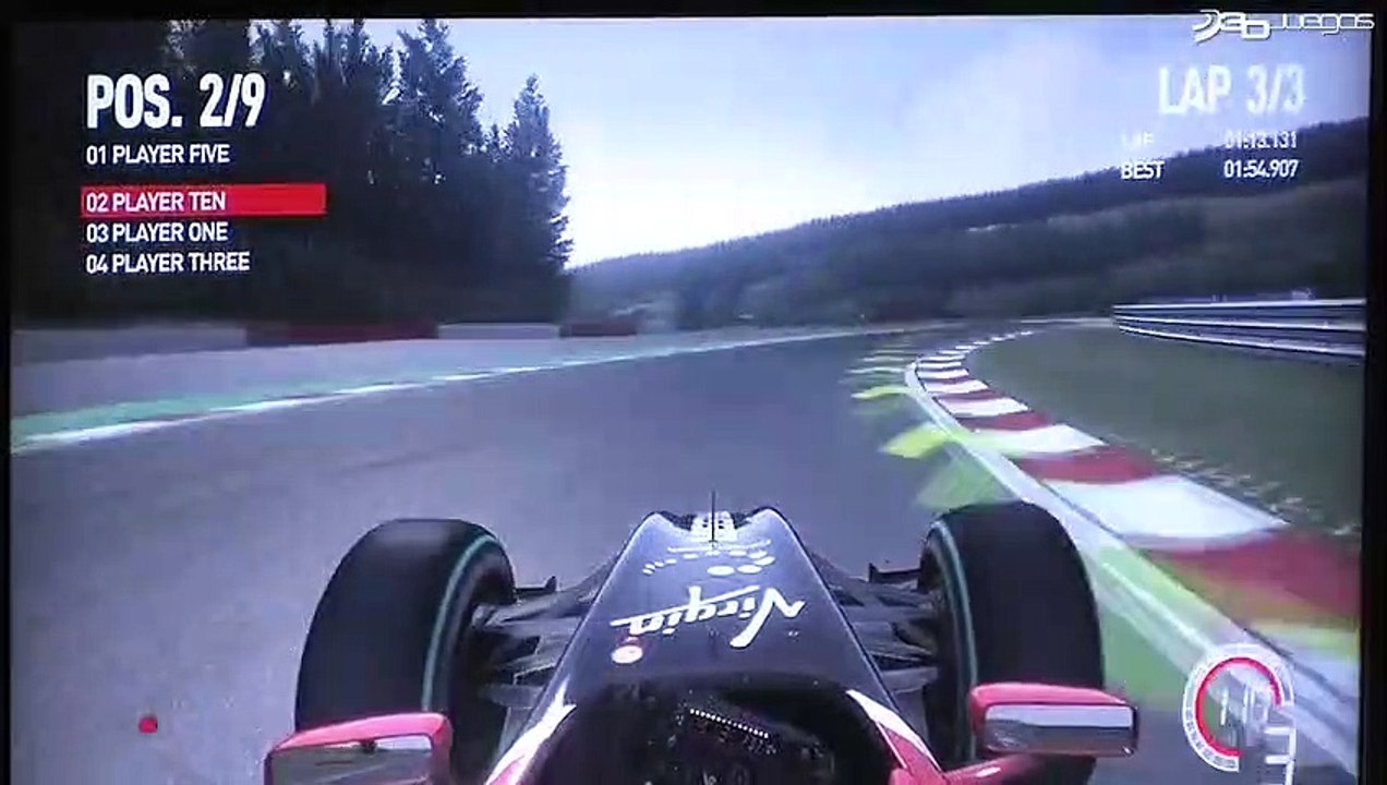 F1 2010: Captura Gameplay - GamesCom