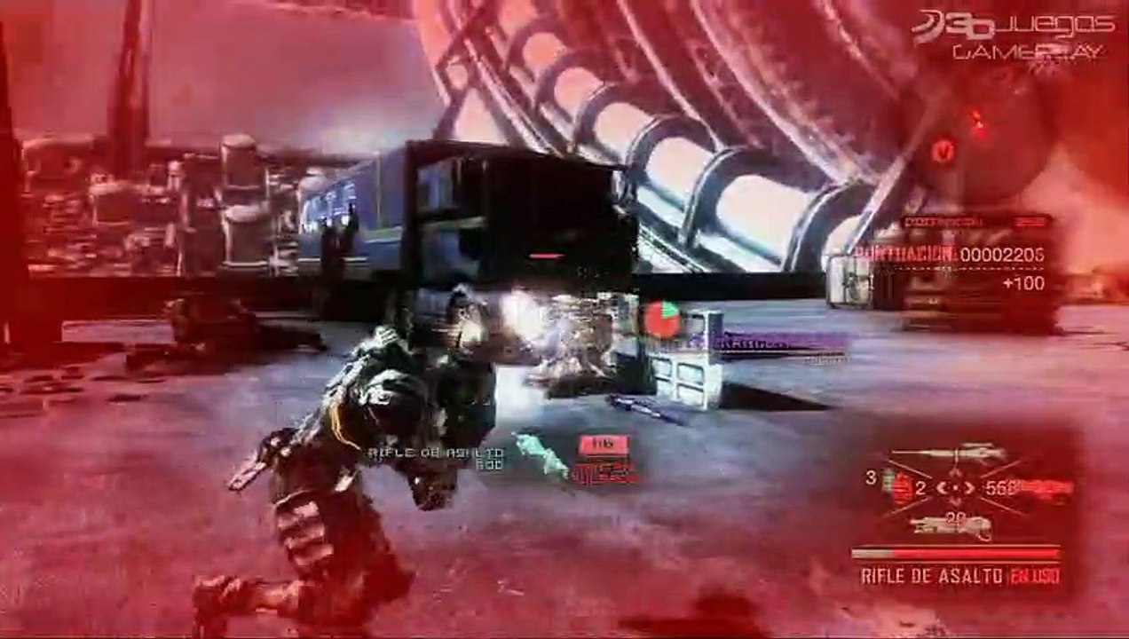 Vanquish: Gameplay: Barricadas