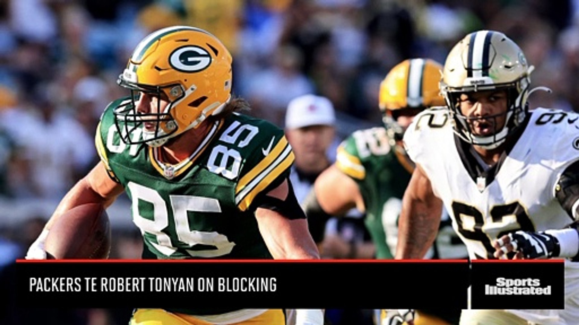 Packers TE Robert Tonyan on Blocking - video Dailymotion