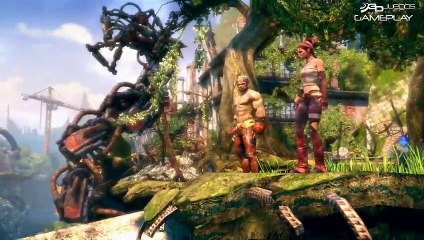 Enslaved: Gameplay: El Camino mas Corto es... La Escalada