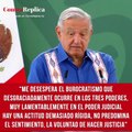 “Me desespera el burocratismo que desgraciadamente ocurre en los tres poderes, muy lamentablemente en el Poder Judicial. Hay una actitud demasiado rígida, no predomina el sentimiento, la voluntad de hacer justicia