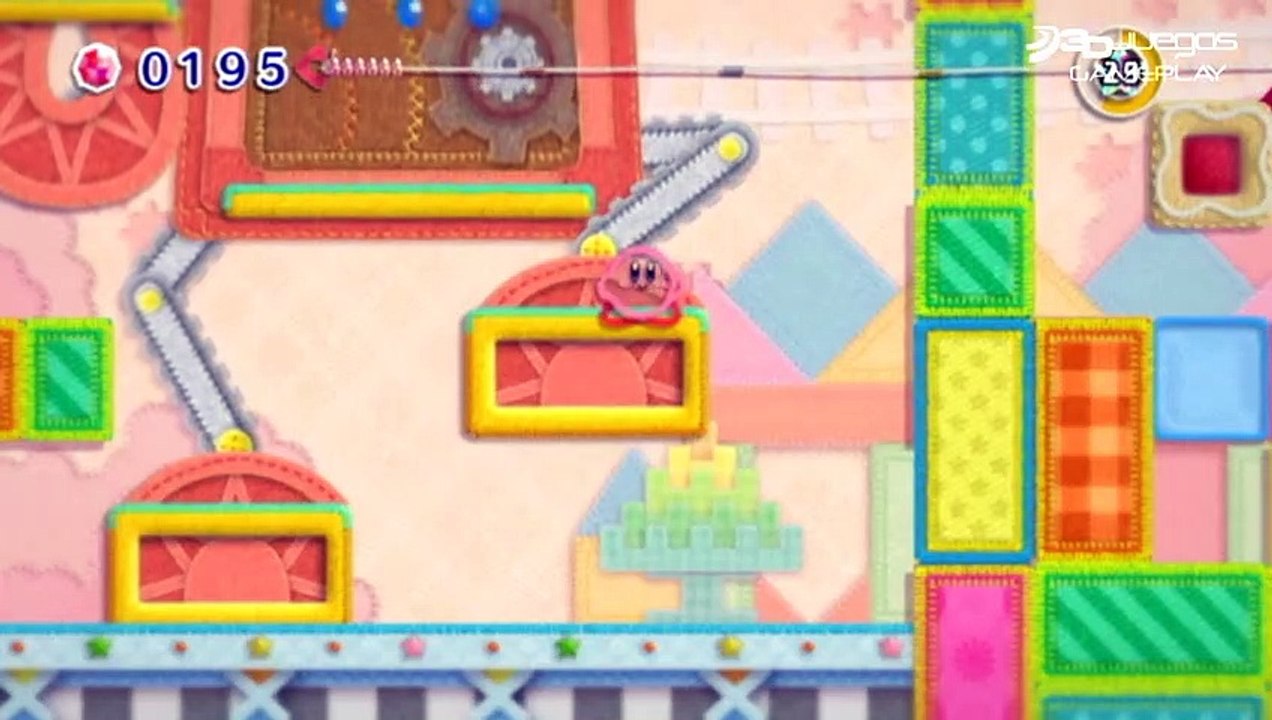 Kirby's Epic Yarn: Gameplay: El Gran Robot
